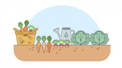 Veggie garden clipart ::: Add printable clipart to your file