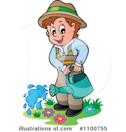 Gardening Clipart #1100755 - Illustration by visekart