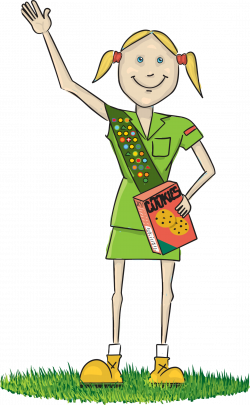 Clipart - Girl Scout