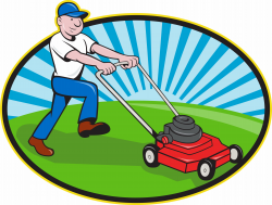 Lawn Mower Man Gardener Cartoon ? MonthShot | Lawnmower Man ...