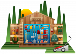 Clipart - Shed