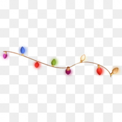 Decorative Garland Christmas Lights, Col #3392 - PNG Images ...
