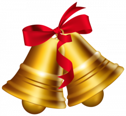 Christmas Bells with Bow PNG Clip Art Image | Клипарты Новогодние ...
