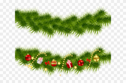 Christmas Ornament Clipart Bough - Christmas Tree Garland ...