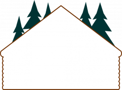 Illustration of a blank log cabin frame border : Free Stock Photo ...