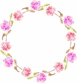 Flower Wreath Garland Rose - Beautifully decorated with garlands of ...