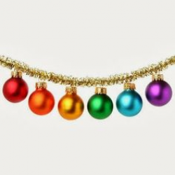 Christmas ornament garland clipart - Clip Art Library