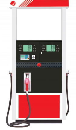 Filling station Fuel dispenser Pump Gasoline Digital signage ...
