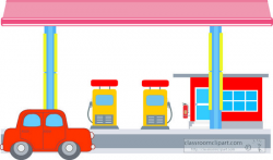 Pin by Leah on Drawing | Gas station, Clip art, Clip art ...