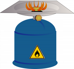 Clipart - camping gas