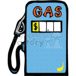 Gas pump clipart. Royalty-free clipart # 153669