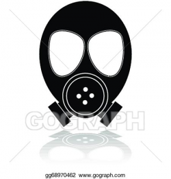 Vector Illustration - Gas mask. EPS Clipart gg68970462 - GoGraph