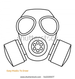 Gas Mask Clipart simple 7 - 450 X 470 Free Clip Art stock ...