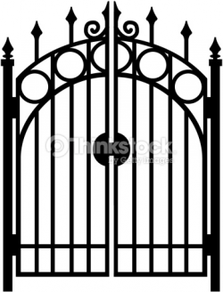Gate clipart black and white 3 » Clipart Station