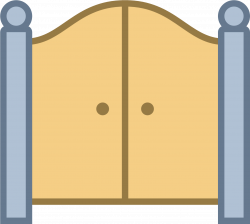 Door Clipart Front - Gate Clipart - Download Clipart on ...