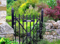 English Garden Gate