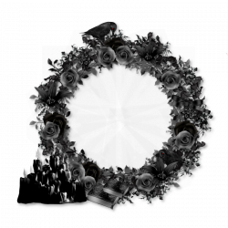 cluster frame 1a - Goth 2 BC - Gaby.png (800×800) | Ramki Gothic ...