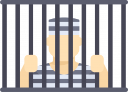 Prisoner Penal labour Icon - A prisoner in a prison jail 1239*897 ...