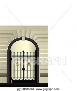 Vector Stock - Royal palace gate. Stock Clip Art gg100184564 ...
