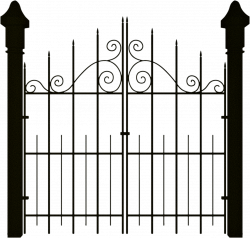 Spooky Gate Clipart