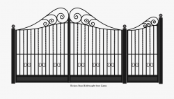 White Garden Gate Png - Steel Gate Png #769665 - Free ...