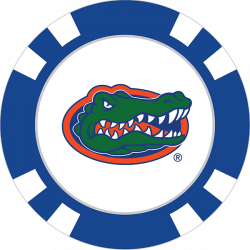 Florida Gators Poker Chip Ball Marker - Team Golf USA