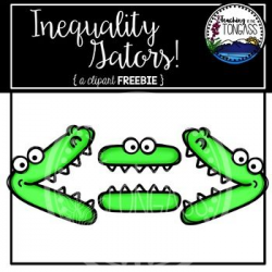 Free Math Clipart | Inequality Alligator Mouth Clipart ...
