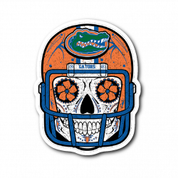 Custom Gators Sugar Skull Stickers - Pocket Lint and Other Things