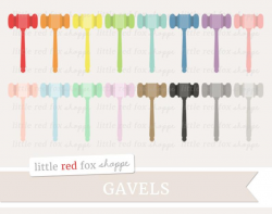 Gavel Clipart, Lawyer Clip Art Judge Legal Law School Attorney Court Jury  Duty University Cute Digital Graphic Design Small Commercial Use
