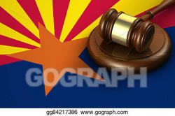 Drawing - Arizona law legal system concept. Clipart Drawing ...