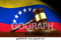 Stock Illustration - Venezuela law legal system concept ...