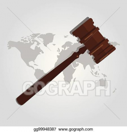 Vector Stock - International law arbitration prosecution ...