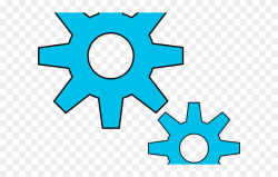 Gears Clipart Engine Gear - Png Download (#2441321) - PinClipart