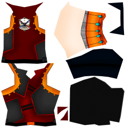 Attack on Titan Custom Skins View topic - ~ Rust Crimson Gear ~