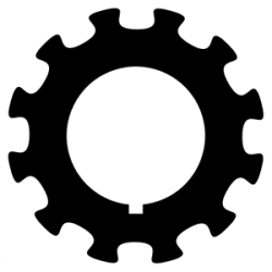 Simple gear clipart, cliparts of Simple gear free download ...