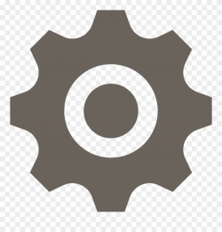 Gear Png Simple Free Icons And Backgrounds - Gear Flat ...