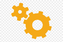 Icon Is Two Gears Working Together - Icon R&d Png Clipart ...