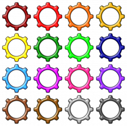 Gears Colored by l4k3 on DeviantArt
