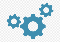 Gears Icon - Gears Transparent Background Clipart (#923098 ...