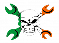 Gear Head Irish Flag | Free Images at Clker.com - vector clip art ...