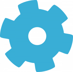 Blue Gear Wheel PNG, SVG Clip art for Web - Download Clip Art, PNG ...