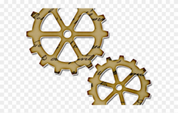 Steampunk Gear Clipart Printable - Png Download (#2316985 ...