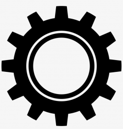 Black Gears Png - Transparent Background Gear Clipart ...