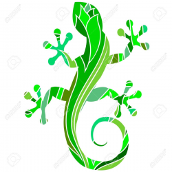 Gecko Stock Vector Illustration And Royalty Free Gecko Clipart ...