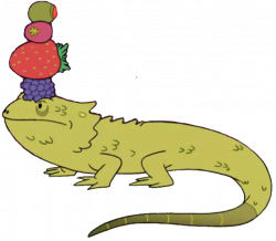 Image - Balancing Lizard.png | We Bare Bears Wiki | FANDOM powered ...
