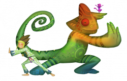 Chameleon and Kid by froggiechan on DeviantArt