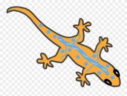 Gecko Clipart Easy - Gekkonidae - Png Download (#3185699 ...