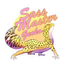 The Sass Master Leopard Gecko by NERD-that-DRAWS on DeviantArt