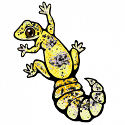 High Yellow Leopard Gecko Stickers! by SC-Monster-Roo on DeviantArt