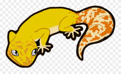 Svg Library Clip Lizard Gecko - Leopard Gecko Cartoon Png ...